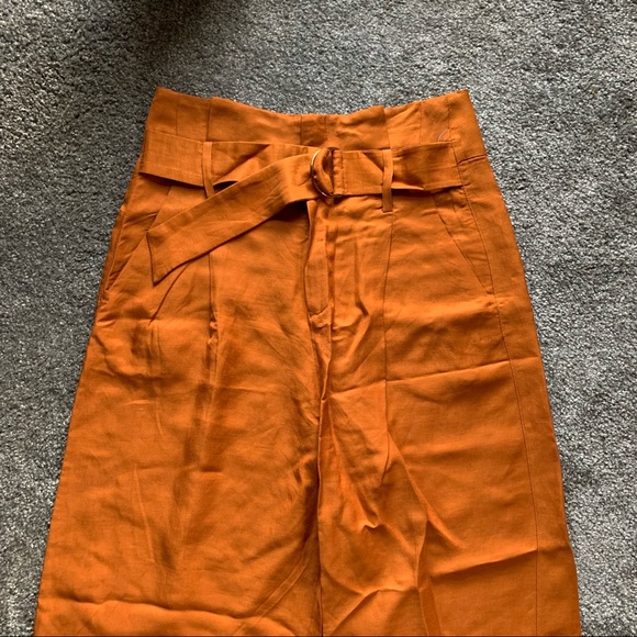 & other stories wide leg belted trouser - Picture 3 of 10